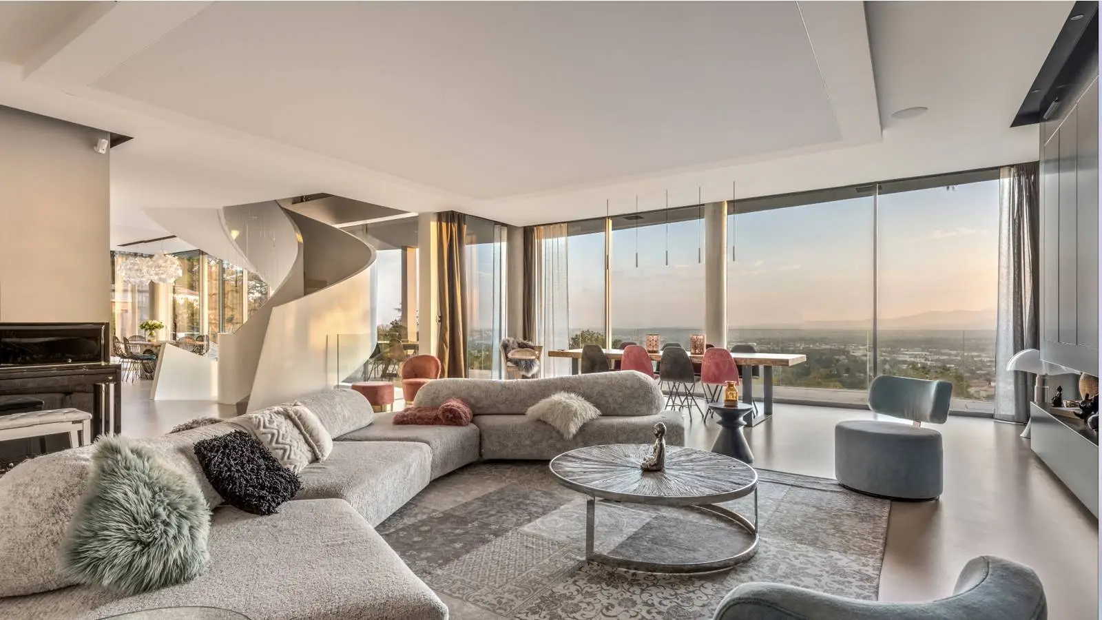 Espace de vie luxueux